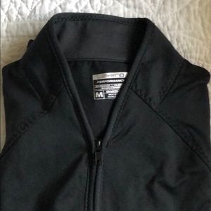 Layer 8 Black Warmup Jacket